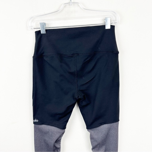 Alo Yoga Goddess Leggings Black Gray - Picture 5 of 10